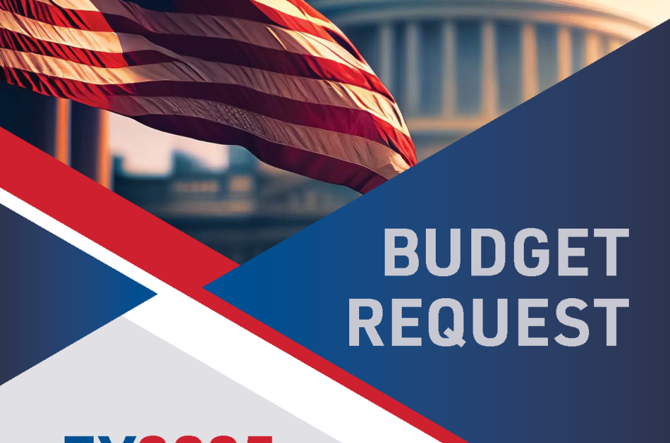 fy2025 budget request cover
