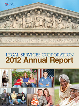 LSC 2012 Annual Report Cover