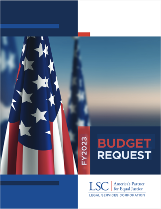 LSC 2023 Budget Request Cover