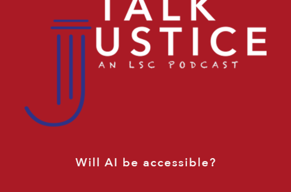 Talk Justice Episode 61 "Will AI be accessible?"