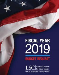 2019 Budget Request Cover