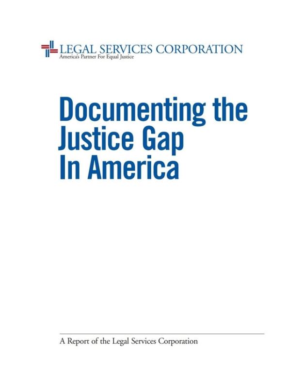 justice gap 2005